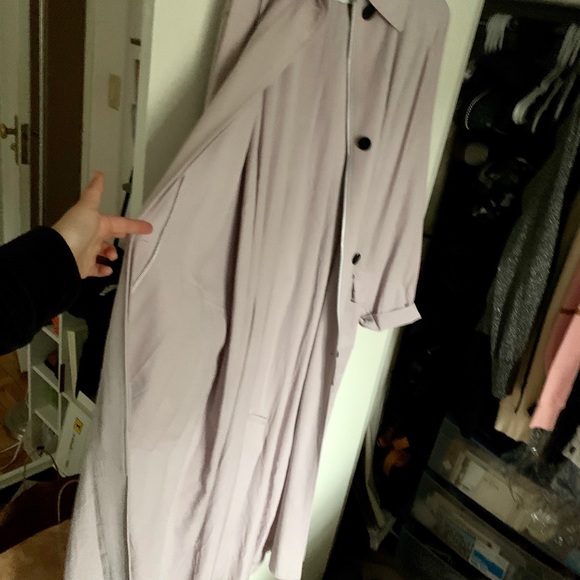 3.1 Phillip Lim lavender oversized trench coat - Picture 8 of 8